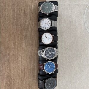 Ultimate Men’s Watch Collection Lot (6 Watches) Vincero, DW, Boss, Kors, etc
